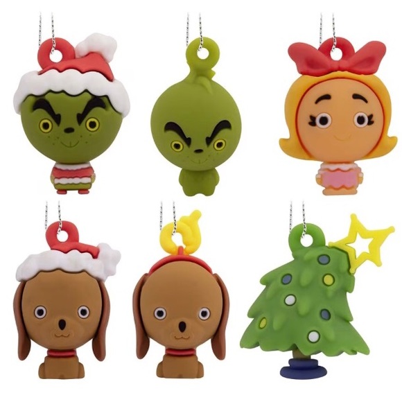 Hallmark Other - Hallmark The Grinch Set of (6) Mini Ornaments